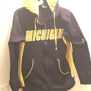 “Go Blue” Michigan Boys Hooded Jacket
